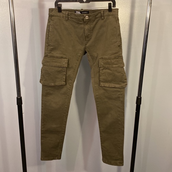 Zara Other - Zara Skinny Cargo Pants Men